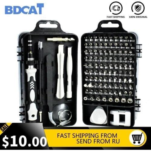 112 in 1 Screwdriver Set Multi-Function Torx Hex Precision Mobile Phone Repair Device Hand Tools Screw Driver Bit Sets