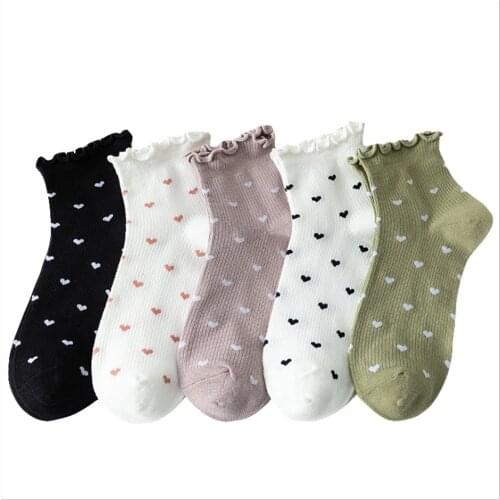 Summer Thin Socks Female Japanese Socks Ins Trend Fashion Wood Ear Cotton Socks Solid Color Jk Student Socks