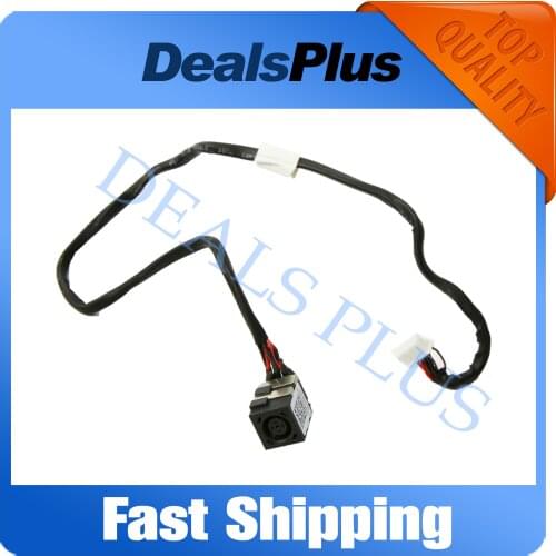 New DC Power Jack with Cable Socket For Dell Latitude E6400 E6410 E6420 E6500 M2400 MT643 0MT643 7Pins