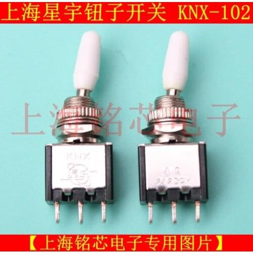 Original new 100% Shanghai Xingyu KNX-102 2A 250VAC small toggle switch 3pin 2 gear TOGGLE SWITCH SPDT