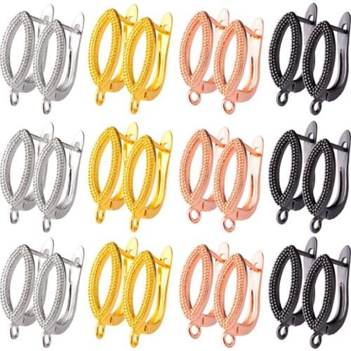 Peixin 4 Color Handmade DIY Earring Hook hypoallergenic Jewelry Accessories Jewelry Fashion Tassel Lady Earring Making Supplies