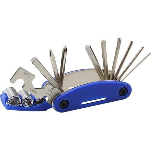 MTB Mountain Cycle Portable Socket Multifunction Wrench Bicycle Multi Tool Screwdriver Motorcycle Bike Fix Maintain Outdoor Use