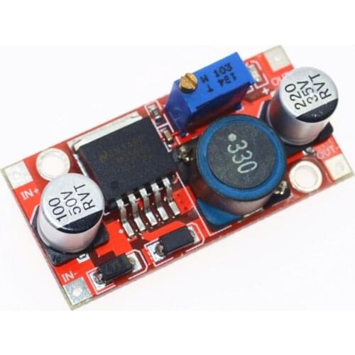 50PCS LM2596S DC-DC 3.6-46V 3A adjustable step-down power Supply module With reverse connection protection 5V voltage regulator