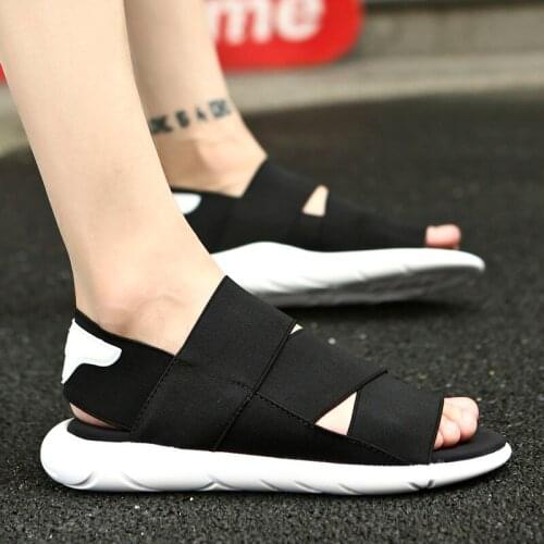 Classic Mens Sandals Summer Outdoor Men Shoes Beach Gladiator Flats Light Breathale Slip On Slippers For Man Boys Footwear