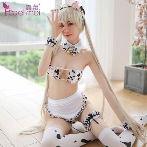 FM Sexy Lingerie cute cosplay sexy three-point uniform temptation suit