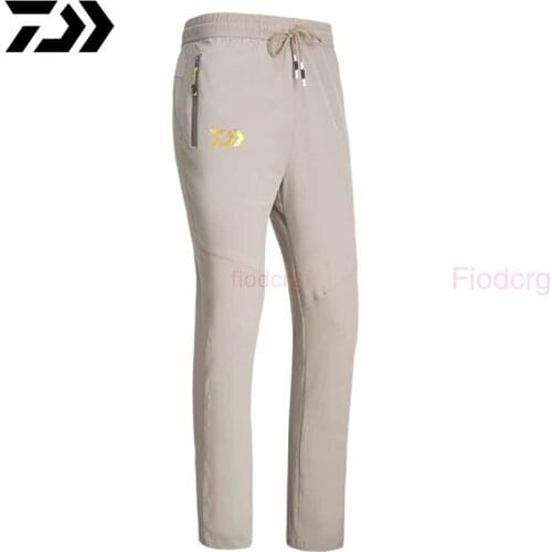 Daiwa Fishing Outdoor Couple Sports Quick-Drying Casual Stretch Pant Womens Breathable Sunscreen Trousers Camping Hiking Pants