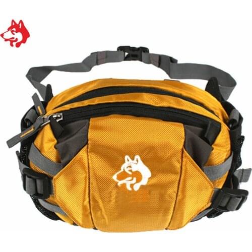 China Rose/Yellow/Purple/Dark Green Custom Outdoor Sports Waterproof hiking fanny bag for hiking Waist Pack