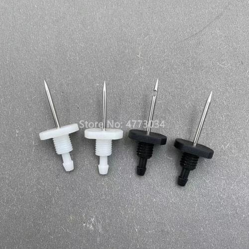 10PCS Ink cartridge refilling needle for Mimaki Roland Mutoh Xuli printer ink tube ciss clips tubeing hose pipe connector 3*2mm