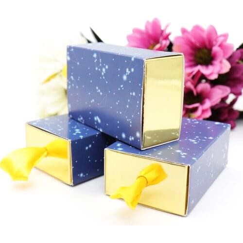 10pcs Star Drawer Candy Box Chocolate Packaging Box Baby Shower Favors For Guests Party Decoration Wedding Supplies
