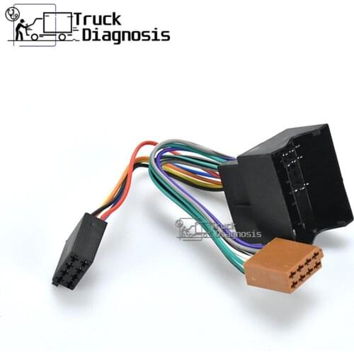 12-004 ISO standard HARNESS Radio adapter FOR BMW LAND ROVER ROVER 2001+ MINI 2003
