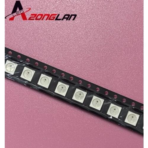 200PCS WS2812B (4pins) 5050 SMD WS2812 Individually Addressable Digital RGB LED Chip 5V WS2812B ws2812b 2812 LED Chip IC SMD