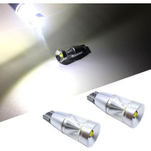 2x High quality T10 Led Canbus W5W 194 168 cree chip License Plate Light Universal Car Clearance Light Side Wedge Light White