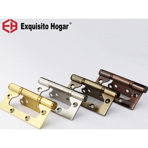 4'' Home Decorating Stainless Steel Door Hinge Folding Furniture Door Hinge Doors Open Bookcase