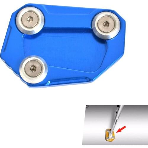 Motorcycle Accessories Kickstand Pad Side Stand Enlarge Extension Pad For BMW S1000R S 1000R S 1000 R 2014-2016 2015