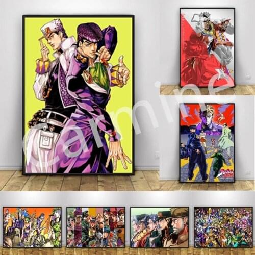 DIY 5D Diamond Painting Jojo Bizarre Adventure Posters Cross Stitch Homemade Embroidery Full Round&Square Drill Home Decoration