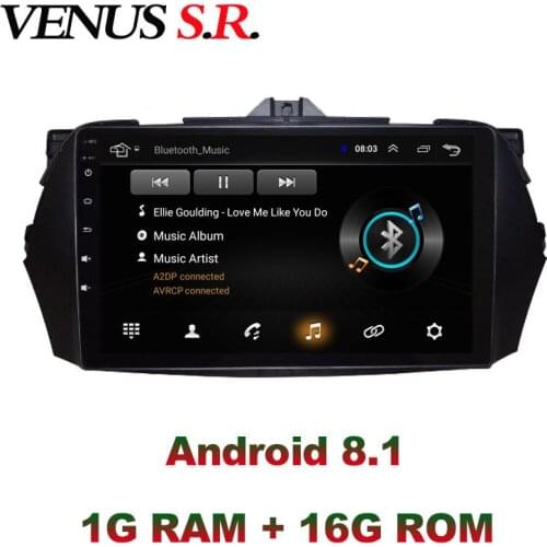 VenusSR Android 8.1 2.5D car dvd For Suzuki Ciaz Alivio radio multimedia GPS Radio stereo gps navigation