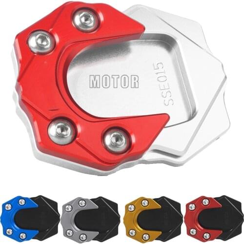 For Scooter 2013-2020 2016 2017 2018 2019 2020 Piaggio Vespa GTS GTV 250 300 Motor Side Stand Enlarge Plate Kickstand Extension