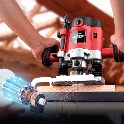 Электроинструмент Hole Trimming Machine Woodworking Tools Engraving electricas Renovation herramientas Para Carpint Slotted