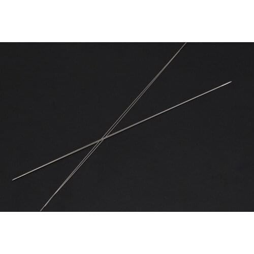 10x Big Eye Curved Beading Needles For DIY Bracelet Necklace Stringing 125x0.6mm