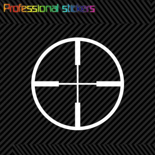 Creative Crosshairs Sticker Die Cut Decal Self Adhesive Vinyl Molon Labe 2a Type 4 for Car, Laptops, Motorcycles, Office Supplie