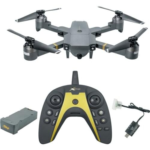 XT-1 WIFI 2.4Ghz FPV 720/1080P HD Camera Folded RC Quadcopter With Gravity Induction Fixed Height VR Mode Real-time Transmission