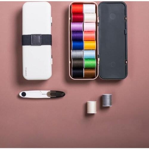 Xiaomi Youpin Multifunctional Sewing Kit Box Portable High-end Suit Hand Sewing Needle Clothes Sewing Kit 4 colors