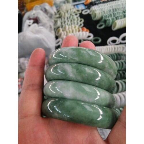 Wholesale Jadee Bangles grade A Pure Natural Jadee Bangle Bracelet Natural Stone Womens Bangles For women