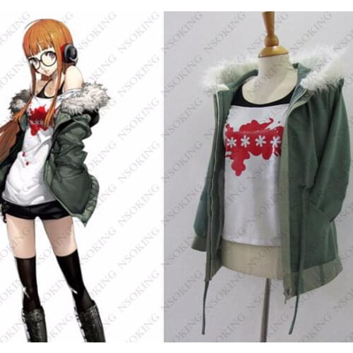 Persona 5 Cosplay Futaba Sakura Costume