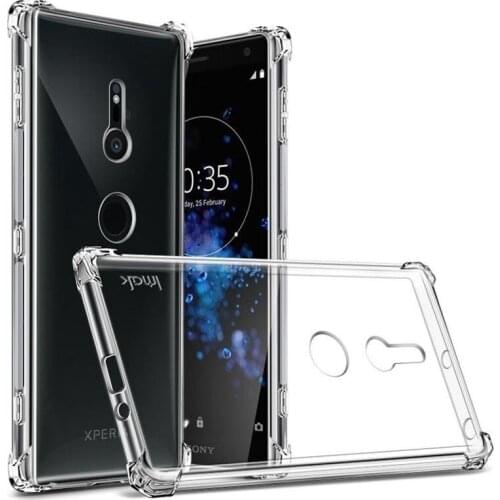 Airbag TPU Silicone Case For Sony Xperia L4 10 5 1 II Compact Sony XA3 XA2 XA1 XA Ultra Plus XZ1 XZ2 XZ3 L3 L2 L1 Cover Funda