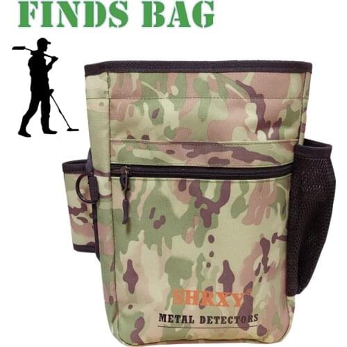 Metal Detector Pouch Bag Digger Supply Treasure Waist Pack Good Luck Finds Bag Garden Detecting Tools Shovel Bag
