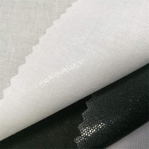 1 PC 100*112 cm Resin Fabric Interlinings Patchwork DIY Accessories Iron-on Adhesive Lining Garment Collar Home-textile Quilting