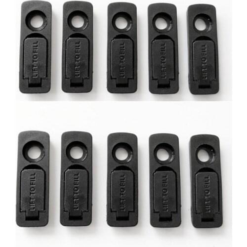 10pcs Reduce Gasoline Volatile Rubber Bottom For Zippo Kerosene Oil Lighter Replacement Inner Parts DIY Accessory Free Shipping