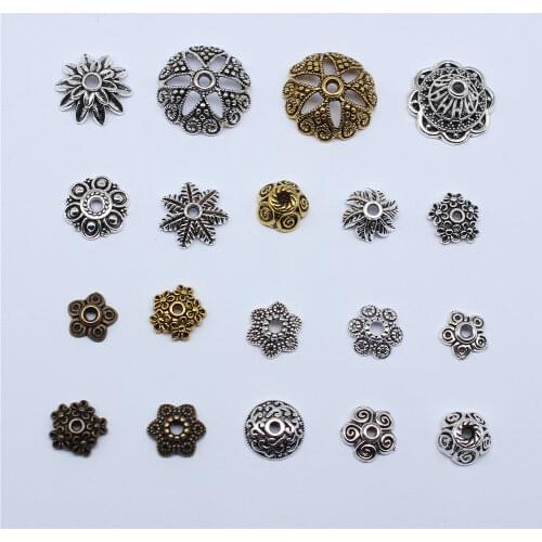 10pcs 18x18x8mm Bead Caps For Jewelry Making DIY Beads Caps Jewelry Finding Jewelry Accessories