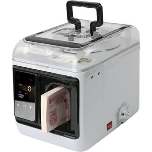 Automatic banknote machine GD326 Large Screen Strapping Machine Touch screen fast Banknote Binder Instrument Bundle Equipment