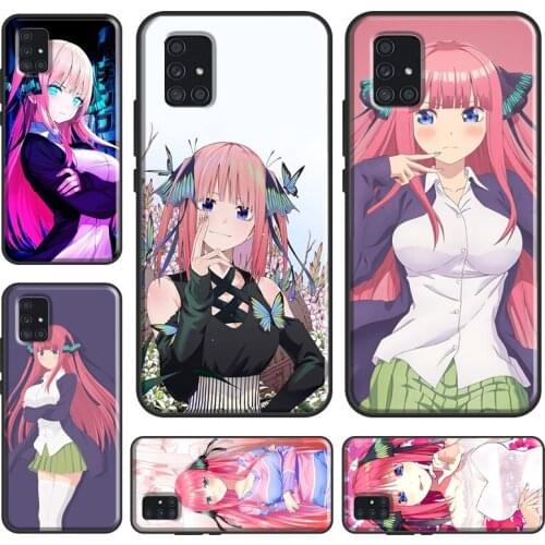 Nakano Nino Gotoubun no Hanayome Case For Samsung A12 A32 A42 A52 A72 A20e A21S A11 A31 A51 A71 A70 A50 A10 A20 A02 S Cover