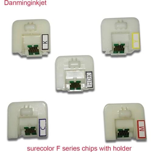 T7411 -T7414 T741X cartridge Chip holder For Epson SureColor F6200 F7200 F9200 F9300 F9340 F7000 F6000 F7100 ink tank chips