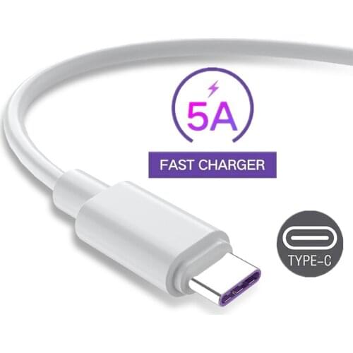 5A USB Type C Cable For Xiaomi Redmi K30 mi 9 Pro Fast Charging USB C Data Cable For Samsung S20 Mobile Phone Micro Type C Cable