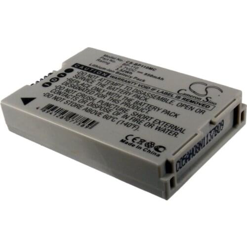 Cameron Sino Camera Replacement Li-ion Battery 950mAh For BP-110 Nikon Legria HF R205, Legr Free Tools