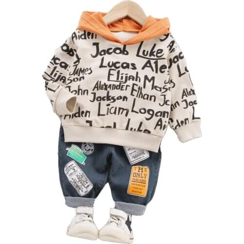 Toddler Boys Clothing Set Spring Autumn Toddler Baby Boy Clothing Suits Cartoon Sets Children Boy Girls Sports Tracksuits Suits