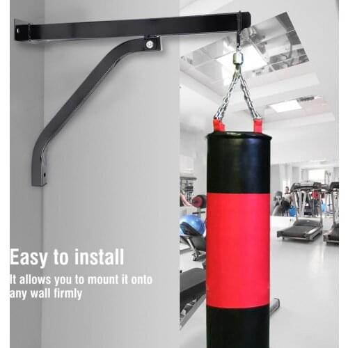 Heavy Duty Boxing Punching Bag Wall Bracket Mount for Training