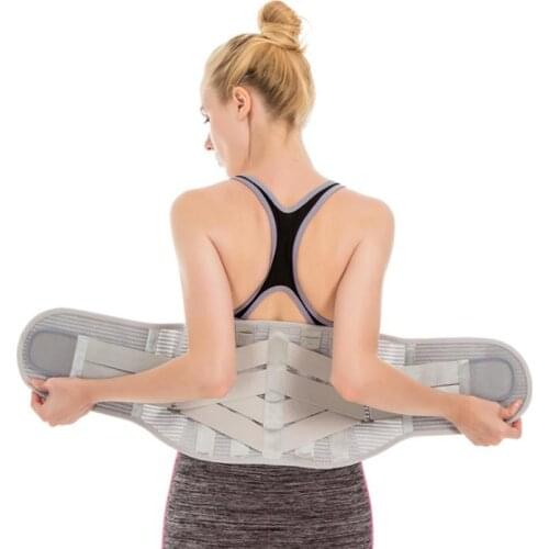 Good KS waist suports H03 waists plate of lumbar disc herniation muscle strain massage belts breathable men and women