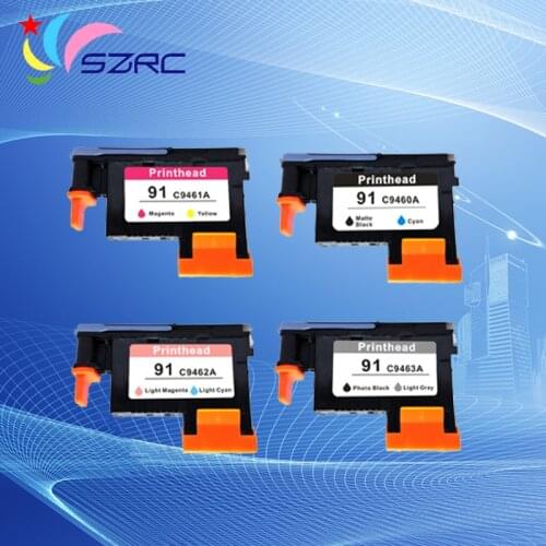 High quality C9460A C9461A C9462A C9463A Print Head Compatible For HP91 HP 91 Printhead Designjet Z6100 Z6100ps printer head