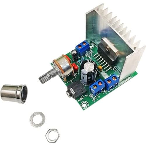 TDA7297 power amplifier board digital power amplifier board dual channel noise free 12V finished power amplifier board