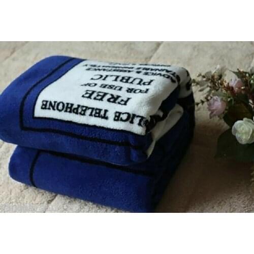 Nice Doctor Who Dr TARDIS Police Box Throw Blanket Xmas Gift Coral Velvet Carpe Halloween Gift