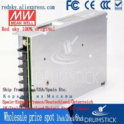 Only 11.11)MEAN WELL LRS-150-48 (2Pcs) 48V 3.3A meanwell LRS-150 158.4W Single Output Switching Power Supply