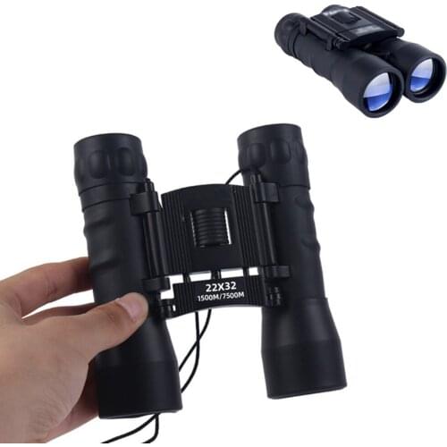 FIRECLUB Tactical HD 22X32 Binoculars Wide Angle Zoom Telescope Outdoor Folding Viewing Binocular