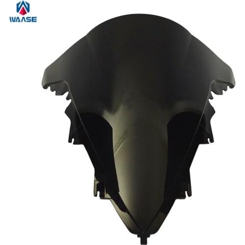 Waase Motorcycle Double Bubble Windscreen Windshield Shield Screen For Yamaha YZF R1 2009 2010 2011 2012 2013 2014