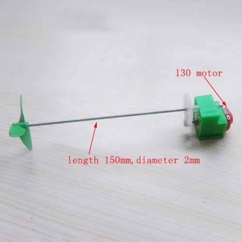 1Set/2Sets DIY RC Boat Model Drive Shaft Propeller Motor Kit Mini Toy Boat Long Axis Underwater Power Set Spare Parts
