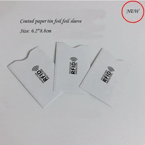 10Pcs Portable Anti-Scan Credit RFID Card Protective Anti-Magnetic Holder Bag