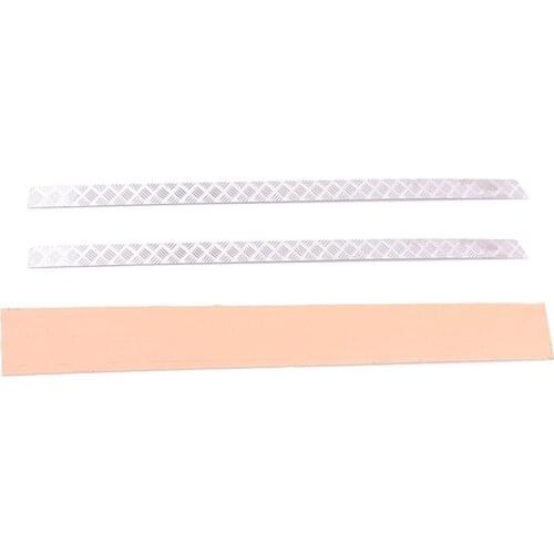 2Pcs Side Metal Skid Plate for 1/10 Rc Crawler Car Traxxas Trx4 Defender